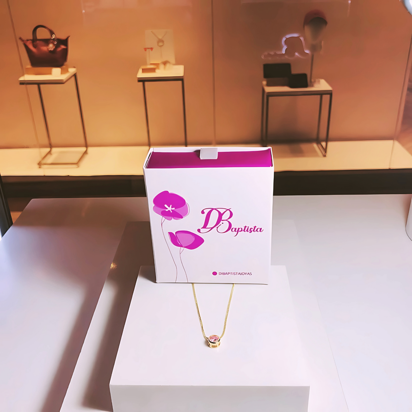 Cadena Punto de Luz - Baño de Oro 18k