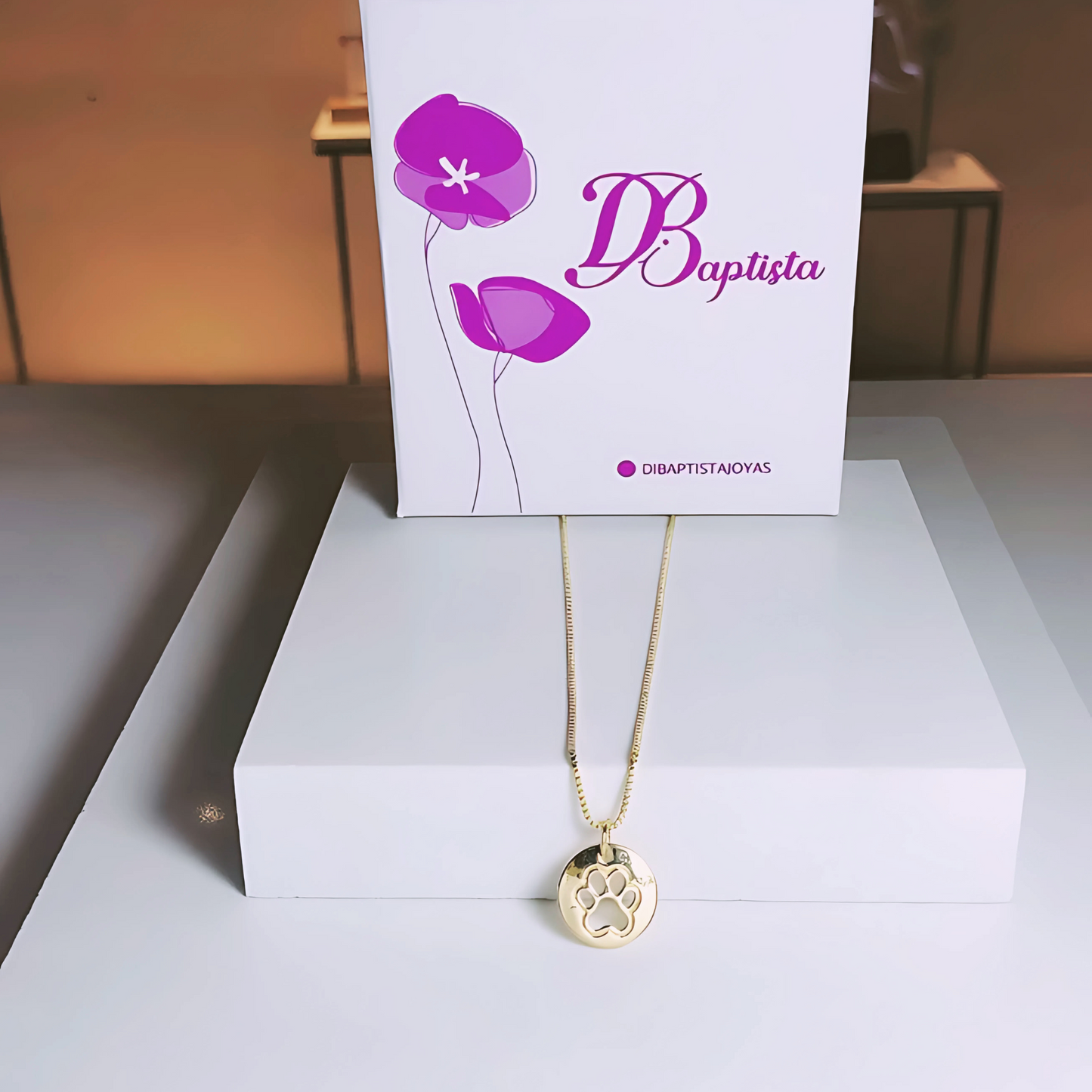 Cadena Patita Lisa - Baño de Oro 18k