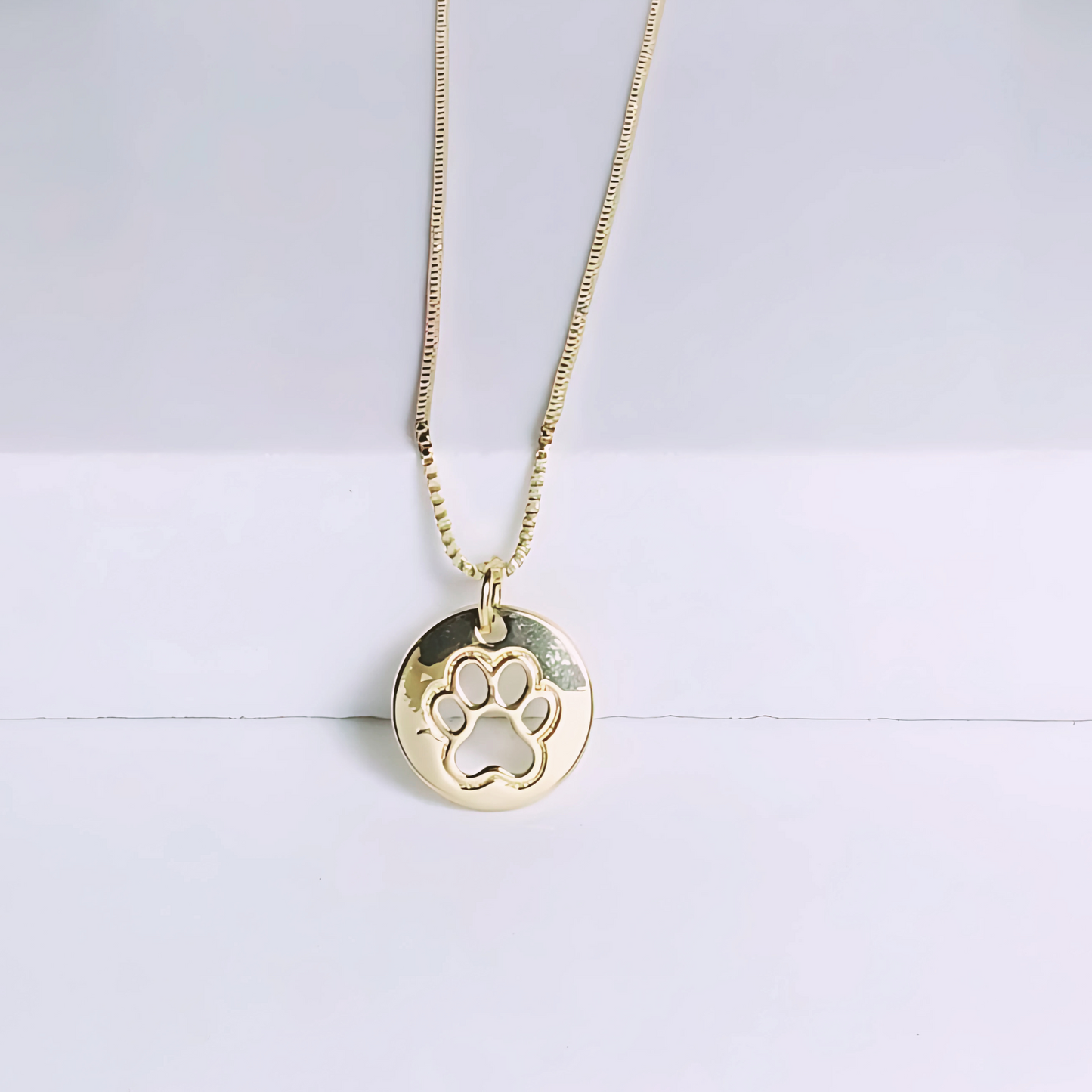 Cadena Patita Lisa - Baño de Oro 18k