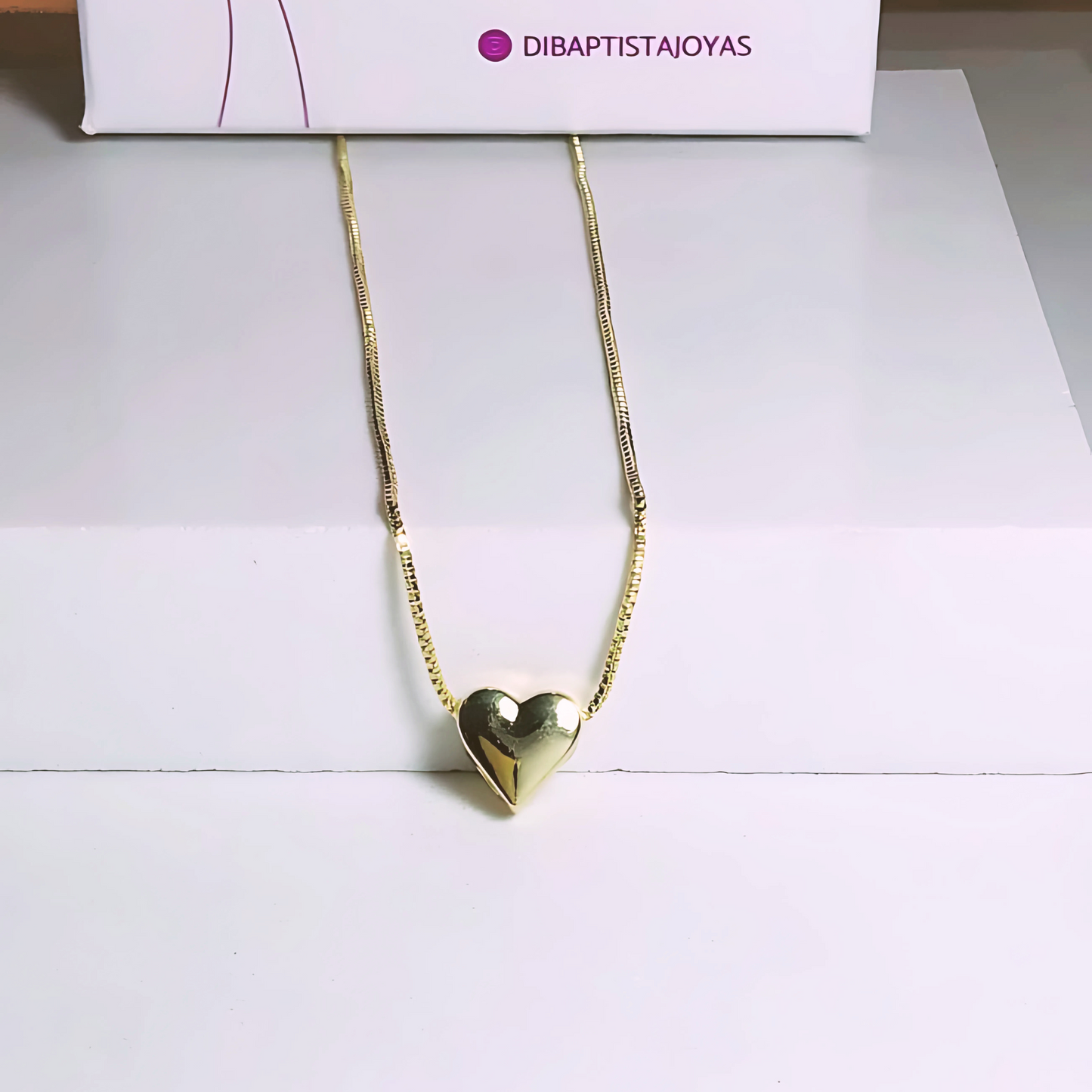 Cadena Corazoncito - Baño de Oro 18k