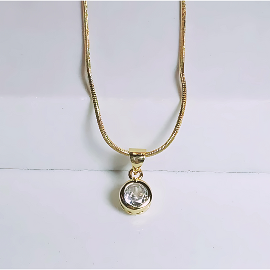 Cadena Punto de Luz - Baño de Oro 18k