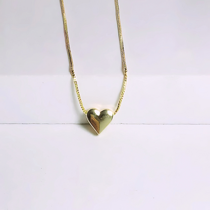 Cadena Corazoncito - Baño de Oro 18k